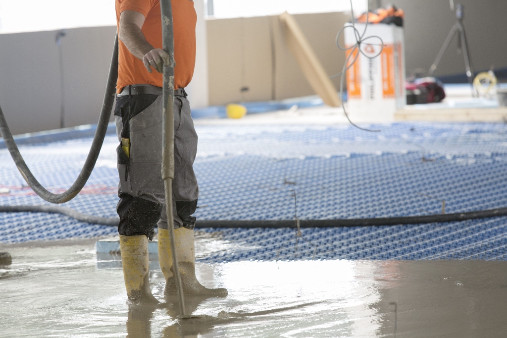 Anhydritfließestrich Verlegung